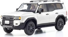 Kyosho Samurai 1/18 Toyota Land Cruiser 250 (White) Finished Model #KSR18064W