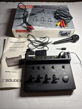 Solidex Video Editing Center Excel 200 In Box Great Condition Edit VCR Camcorder