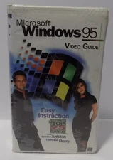 Microsoft Windows 95 Video Guide Jennifer Aniston & Matthew Perry VHS - Sealed
