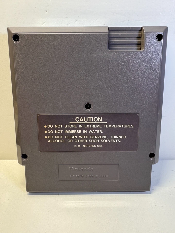 Alpha Mission (Nintendo NES, 1987) 5-SCREW VARIANT Authentic. Great Labels! - Image 3 of 4
