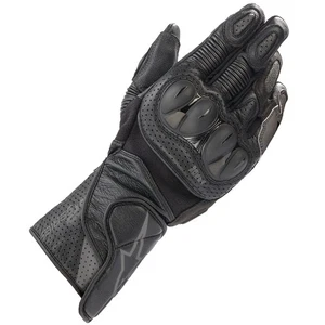 Alpinestars SP-2 V3 Motorcycle Motorbike Leather Gloves - Black / Anthracite