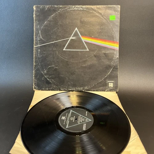 Pink Floyd Dark Side of the Moon 1973 Vinyl Record LP SMAS 11163 Capitol Harvest