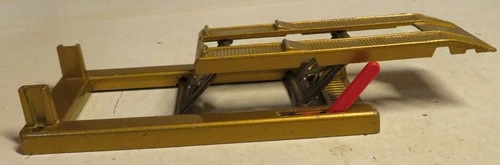 Vintage 1970 Matchbox Series Lesney Car Service Ramp No A-1 For Restoration Gold