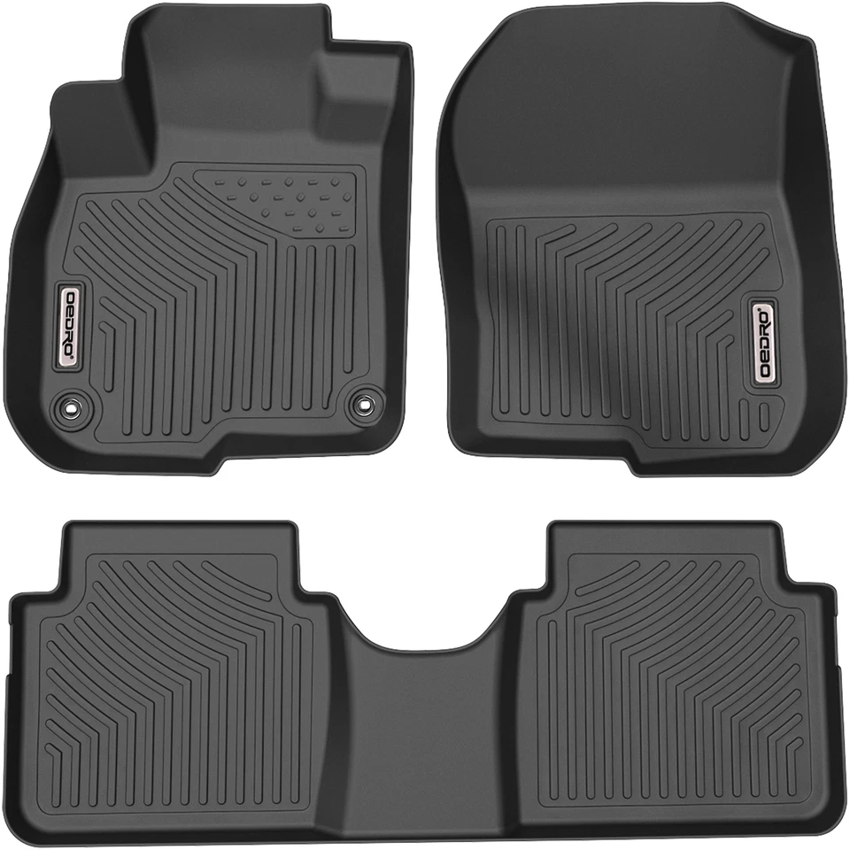 OEDRO Floor Mats For 2017-2022 Honda CR-V CRV 3D Molded TPE Liners All Weather Foto 2 de 4