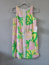 NEW Lilly Pulitzer Target Pink Flamingo Fan Dress Girls Youth XL 14/16