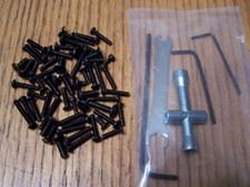 Fits Traxxas RUSTLER 4X4 VXL Screws Tool Kit 4wd Hex Screw Fastener Set Hardware