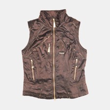 Sportalm Puffer Jacket Gilet / Size S / Short / Womens / Brown / Polyester ...