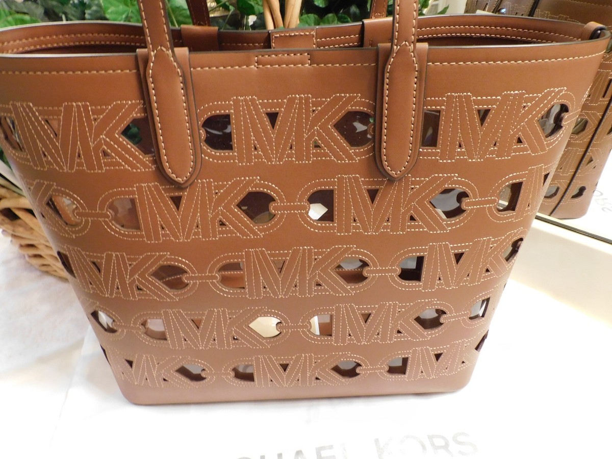 NWT AUTHENTIC MICHAEL KORS ELIZA- LARGE EAST/WEST OPEN TOTE