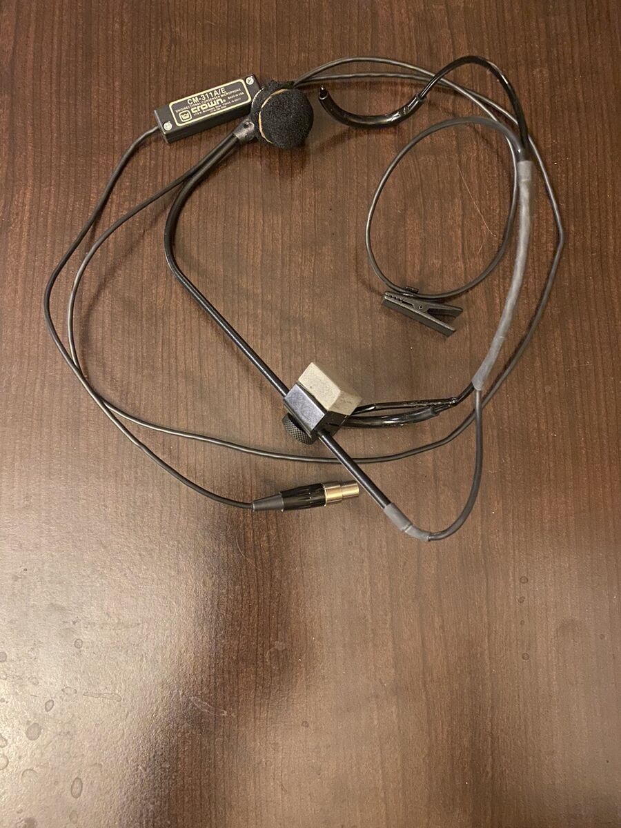 Crown CM311 AESH Headworn Microphone for Shure Wireless | eBay Crown CM311 AESH Headworn Microphone for Shure Wireless | eBay