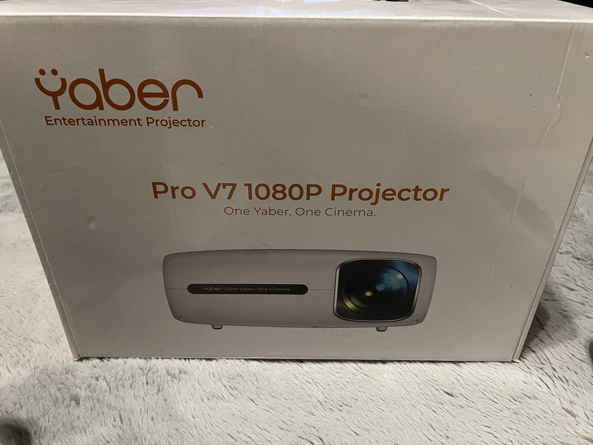 YABER Pro V7 9500L 5G WiFi Bluetooth Projector Auto 6D Keystone Correction 4P/4D