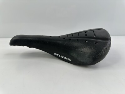 Vintage Velo VL 210 Schwinn BMX Racing Seat Saddle Black HTF | eBay