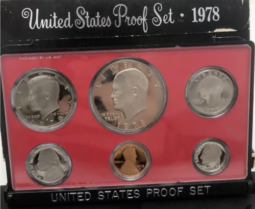 1975, 1978 & 1979 S United States Mint Annual Coin Proof Set W/ OGP #0136 - Picture 5 of 8
