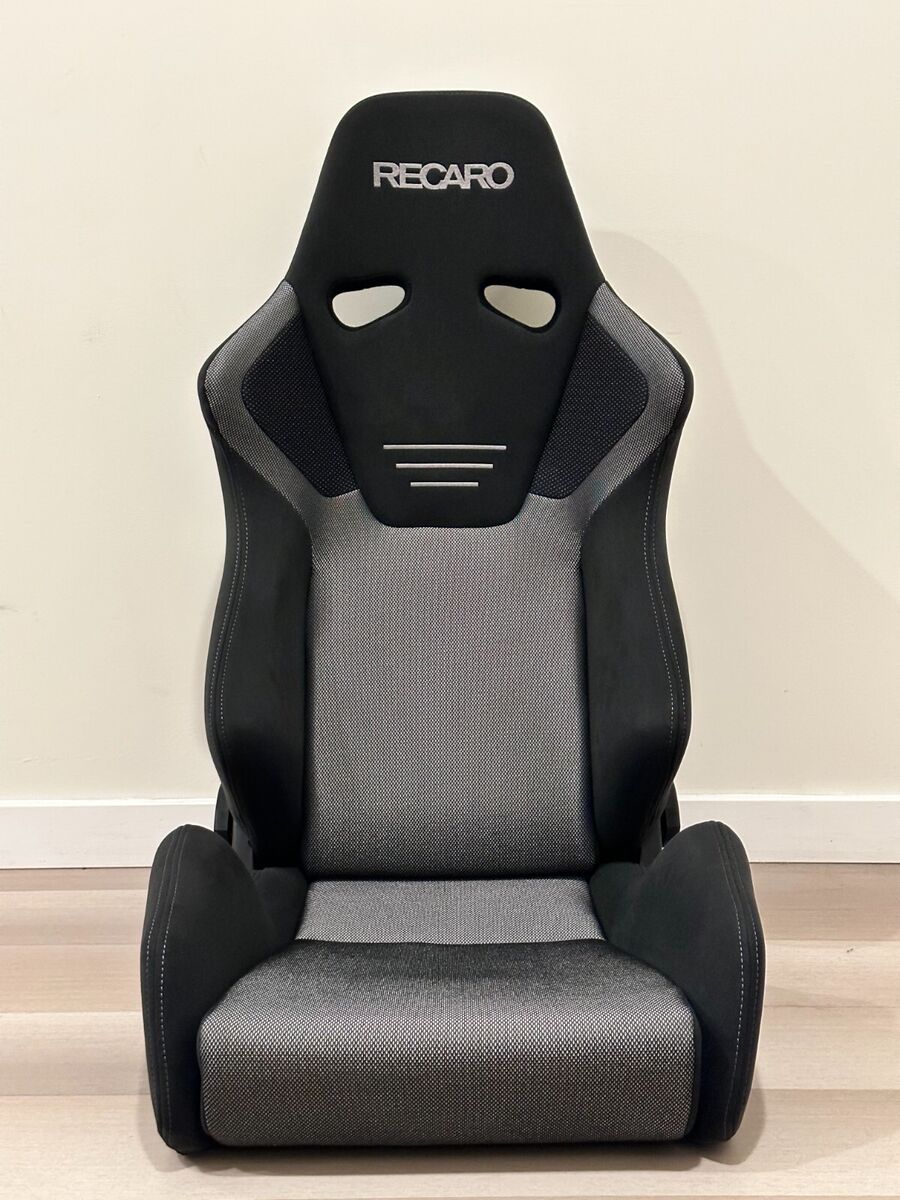RECARO SR-6 GK100S Silver Mesh Reclinable Seat *NEW* | eBay RECARO SR-6 GK100S Silver Mesh Reclinable Seat *NEW* | eBay