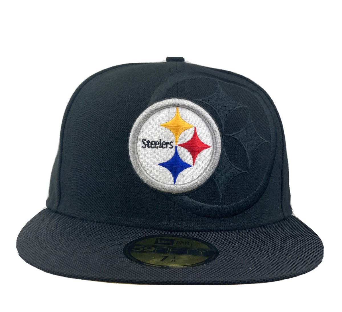 Pittsburgh Steelers New Era 59Fifty Fitted Hat Cap size 7 1/8