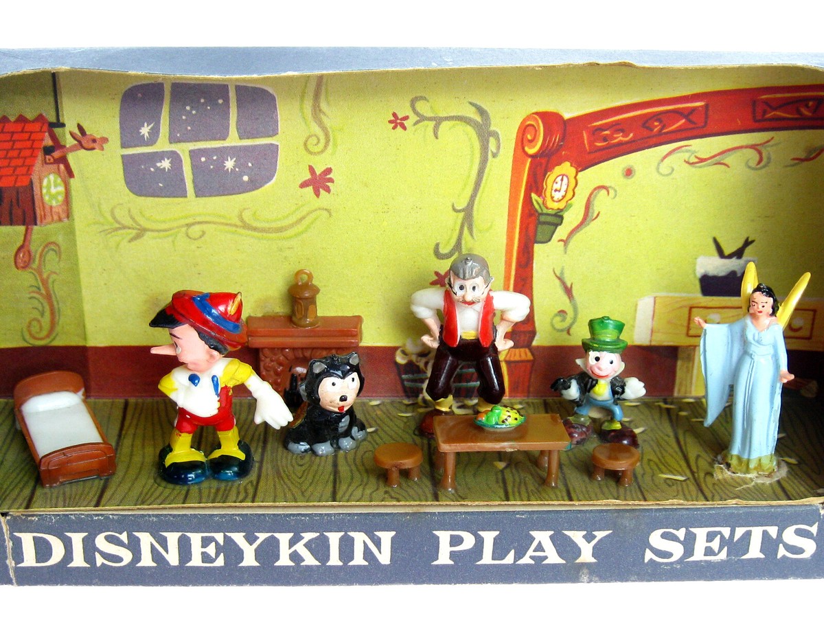 Vintage Marx Walt Disney Disneykins Pinocchio Gephetto