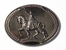 SLAGA St. Louis Geocachers - Ant. Nickel Finish - New Unactivated Geocoin