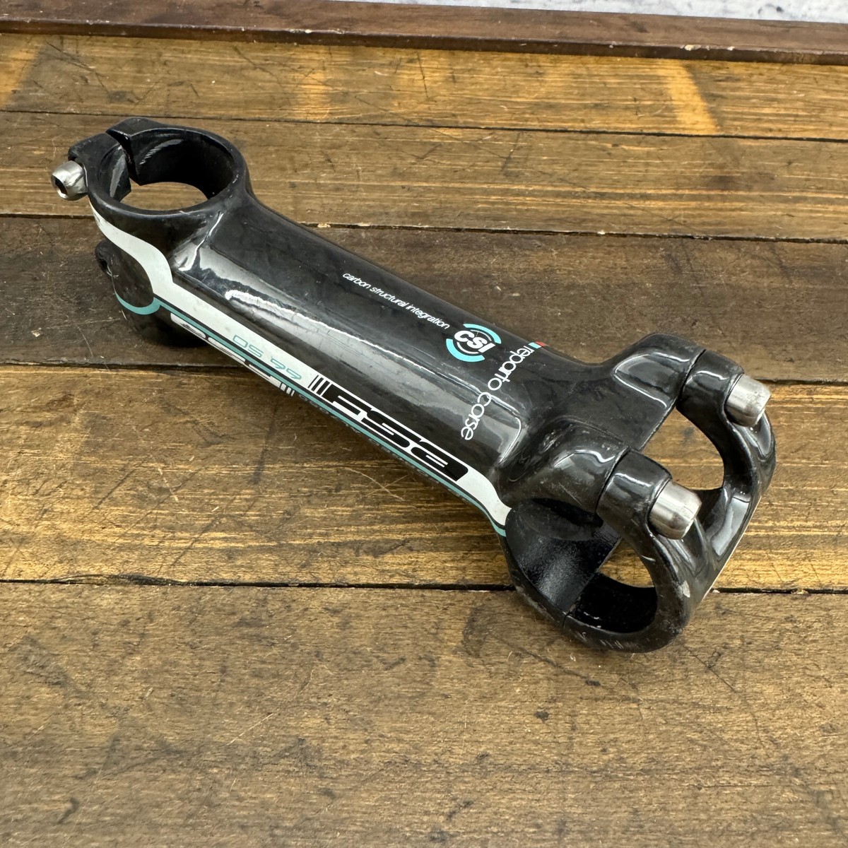 パーツ Bianchi Reparto Corse FSA NS ACR 110mm NOS Bianchi RC Reparto corse 3D forged alloy 6061 1 1/8