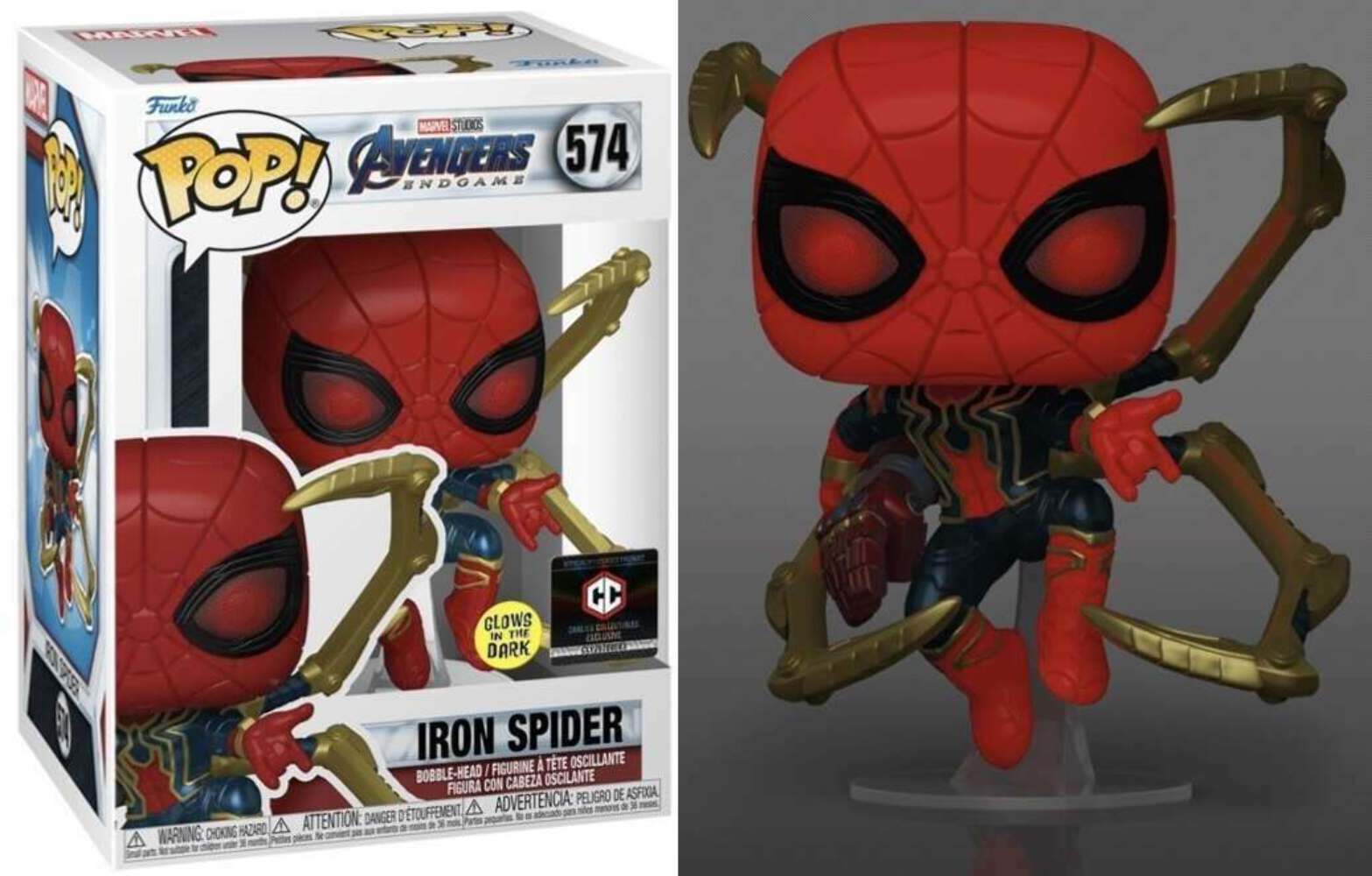 Funko POP! Avengers Endgame - Iron Spider (GiTD)(Chalice) #5