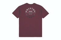 Brixton Oath T-SHIRT Neu Burgundy Gr: M Brixton Supply
