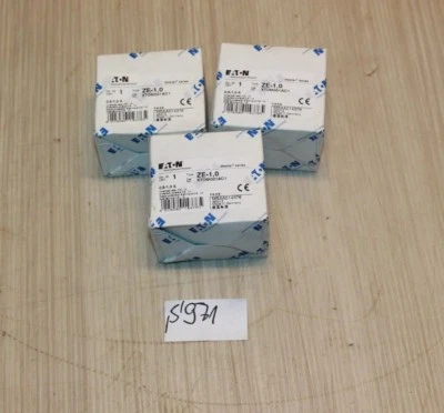 3x Eaton Motorschutzrelais ZE 0,6-1,0A 014376 - Bild 1 von 4
