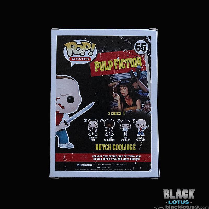 Funko Pop! Pulp Fiction Butch Coolidge Bloody Sword Bruce Willis