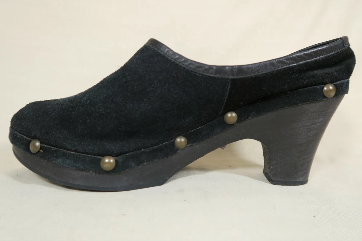 Wooden mules deals shoes