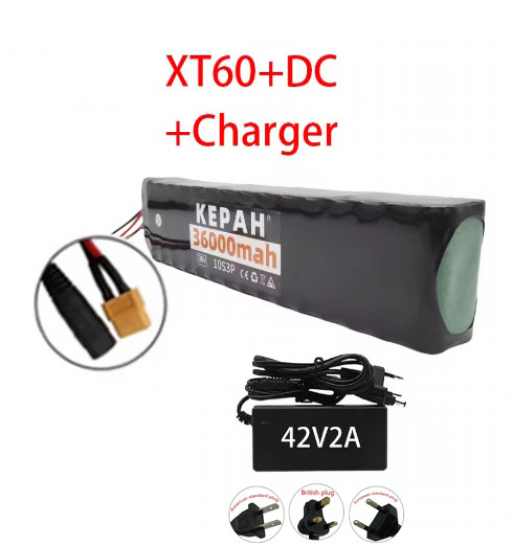 36v 500w Battery 36V 36Ah Rechargeable Li-lon Battery Pack