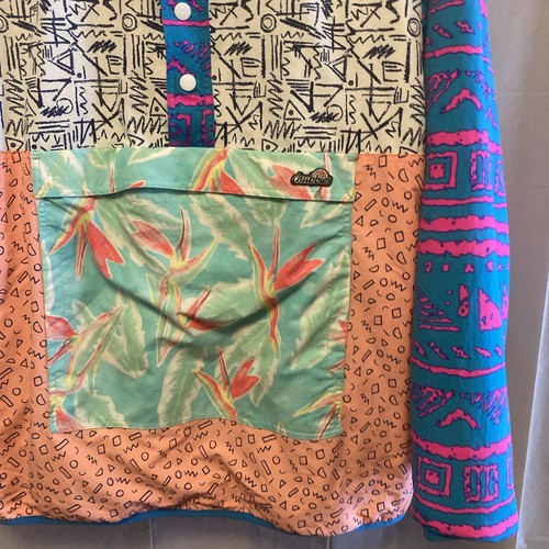 Chubbies Wanderers Club Pullover Reversible Sherpa Jacket XL Retro VTG 23x29 - Picture 3 of 15