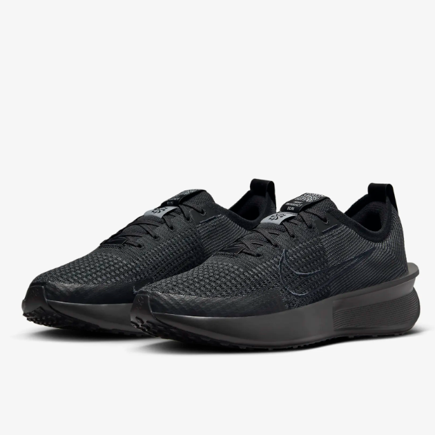 Nike ブラックシューズ トレッドソール Nike Interact Run Men's Running Shoes 'Triple Black' (FD2291-005