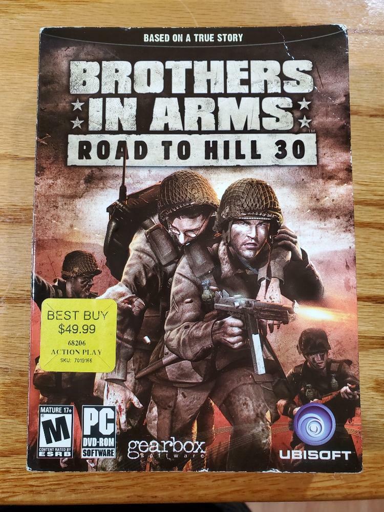 Brothers in Arms Road to Hill 30 (PC, 2005) Ubisoft Big Box PC Game Complete eBay