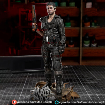 Max 1/8 1/6 Unpainted GK Model 3D Printed Figure Unassembled Resin Kit 23cm 31cm