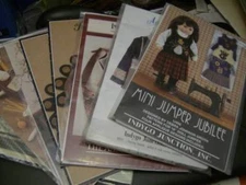 Indygo Junction Sewing Applique PATTERN Your Choice- Dolls, Clothing, Quilt, Rug