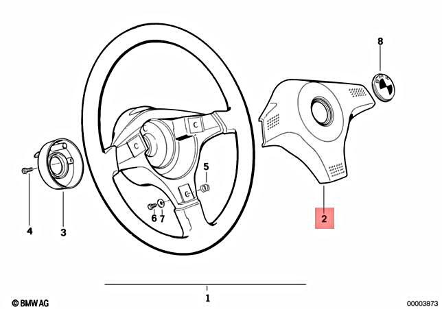 Genuine BMW E31 E32 E34 E36 316g 316i 1.6 318i 318is Horn Pad