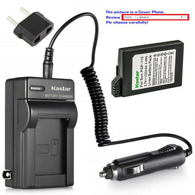 Kastar Battery Travel Charger for Sony PSP2000 PSP2001 PSP2002 PSP2003 PSP2004
