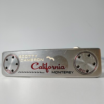 Putter Droit Scotty Cameron California Monterey - 34 Pouces - Acier - Très Bon état