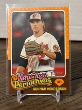 2024 Topps Heritage New Age Performers Gunnar Henderson Orioles #NAP-24