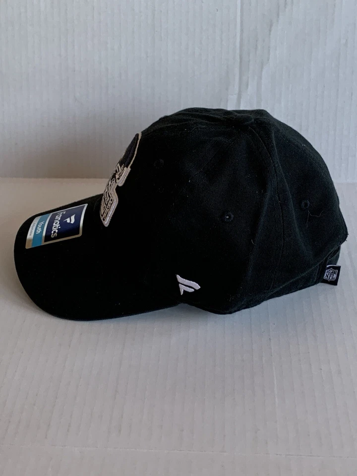 Baltimore Ravens Black Fanatics Adjustable Youth Fit Cap NFL Pro Line NWT - Image 2 of 4