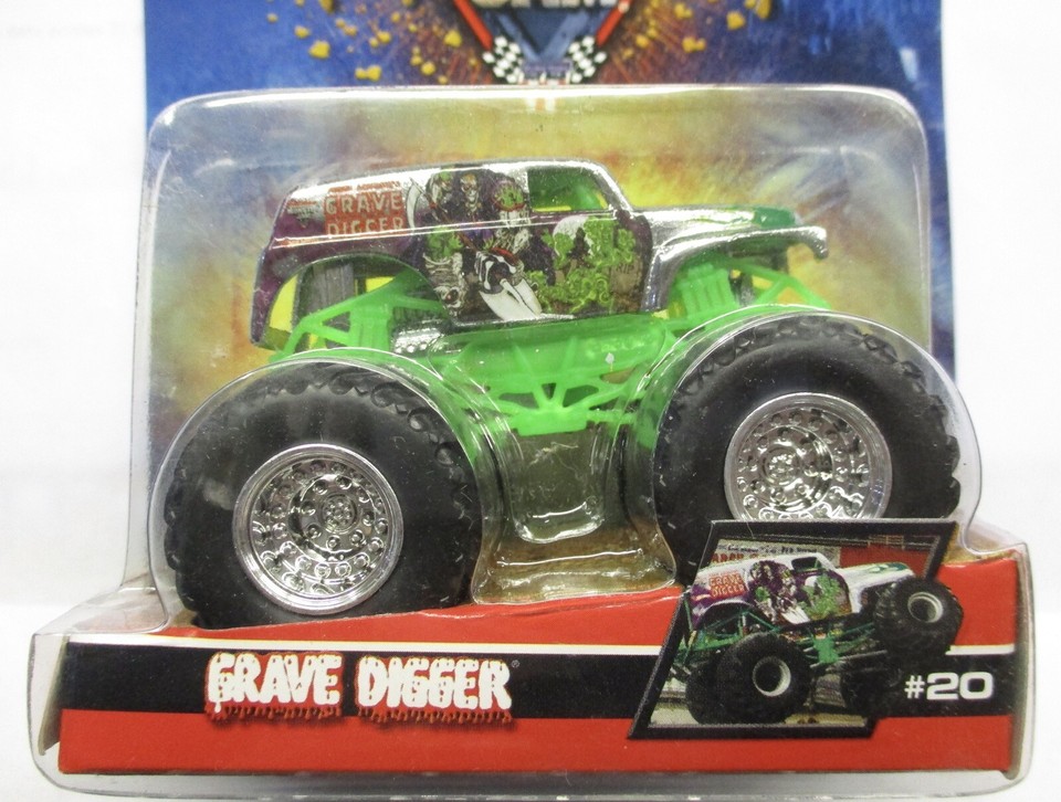 2006 HOT WHEELS MONSTER JAM GRAVE DIGGER SILVER #20 MJ700 | eBay