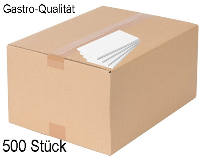 500 Stück Kellnerblöcke, Kellnerblock, 7x15 cm, GASTRO-Qualität made Germany