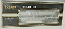 K-LINE O-GAUGE K632-7421 DELAWARE COMMEMORATIVE QUARTER TANK CAR BANK OB