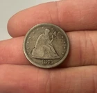 1875 S Liberty Seated 20c Twenty Cent US Coin  No Reserve Fast S/H!