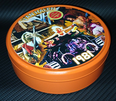 Van Halen Fair Warning Tour 1981 Tour Collectible Metal Canister 11 disc set NEW