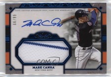 2024 Topps Tier One Relics Jumbo Blue 66/99 Mark Canha #AT1JR-MC Auto 10or
