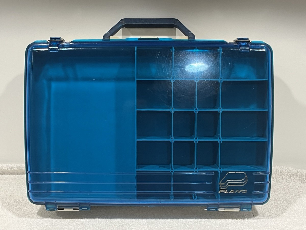 Plano Tournament Boat Box Tackle Box #1155 Double Level Compartments Blue17X12X5 | eBay Plano Tournament Boat Box Tackle Box #1155 Double Level Compartments Blue17X12X5 | eBay