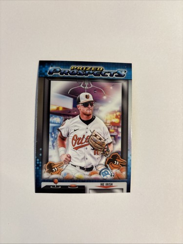 Ike Irish [Mojo] #PP-8 2025 Bowman Draft Prized Prospects card