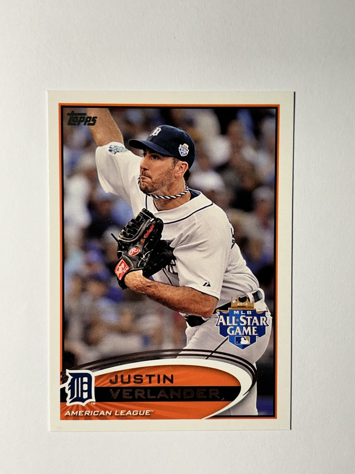 2012 Topps Update Series - All-Star Justin Verlander #US15 Pitching