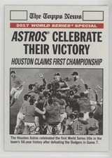 2018 Topps Heritage World Series Highlights Houston Astros Celebration #169 2f4