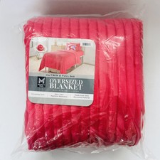 Oversized Plush Blanket Extremely Soft  Warm 78" x 92" by Member's Mark