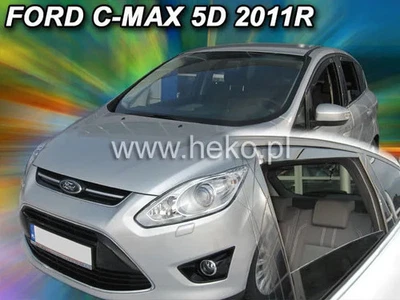HEKO Déflecteurs de vent d'air pour FORD C-MAX 5 porte 2011- 4pcs - Photo 1/3