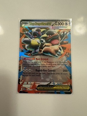 Mega Kangaskhan ex 104/132 Me01: Mega Evolution Holo | NM Unplayed